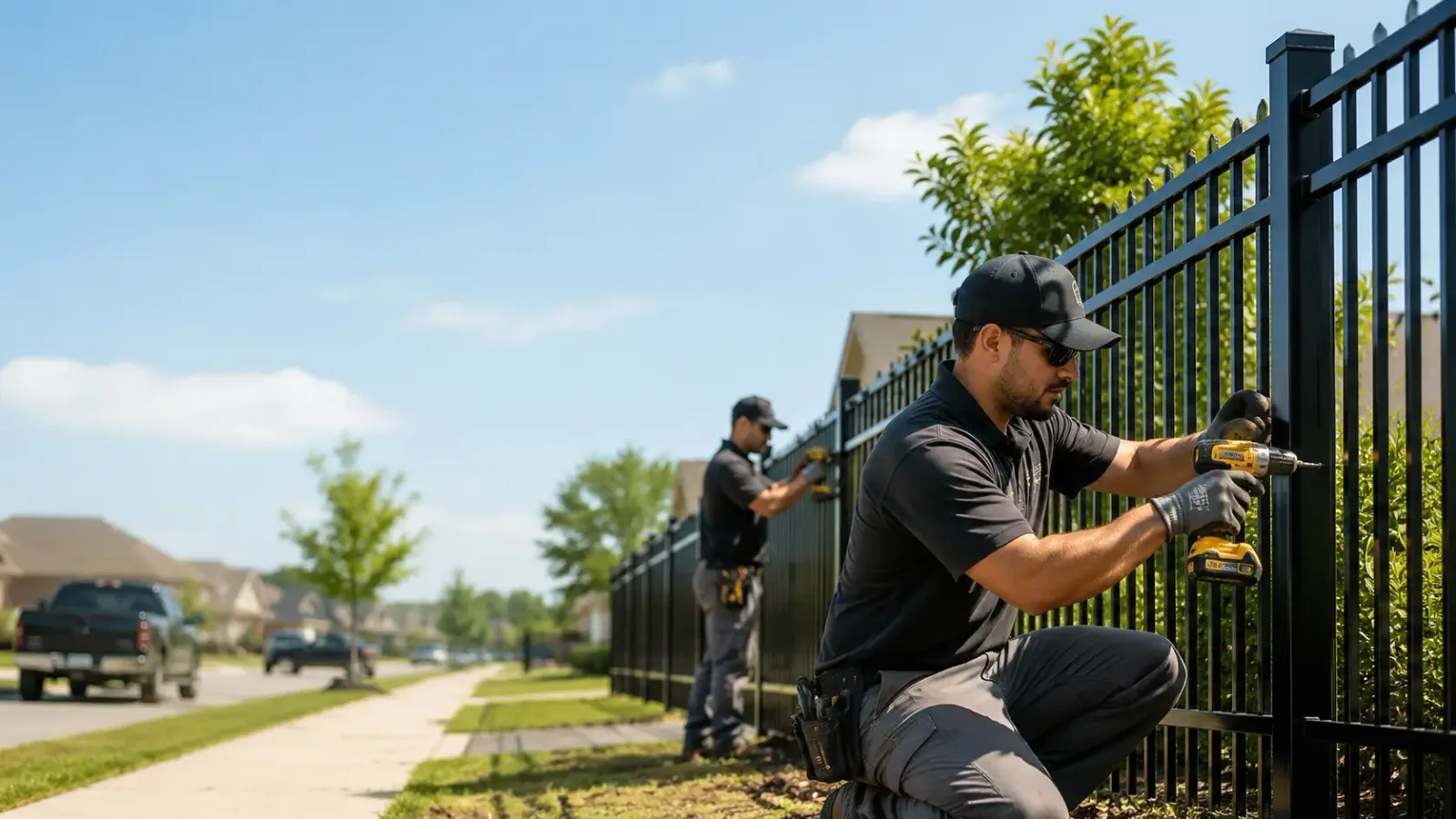 Metal Fence Installation in Dupo, IL